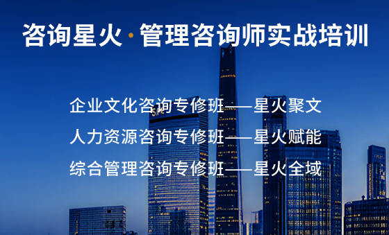 咨询星火管理咨询师实战培训